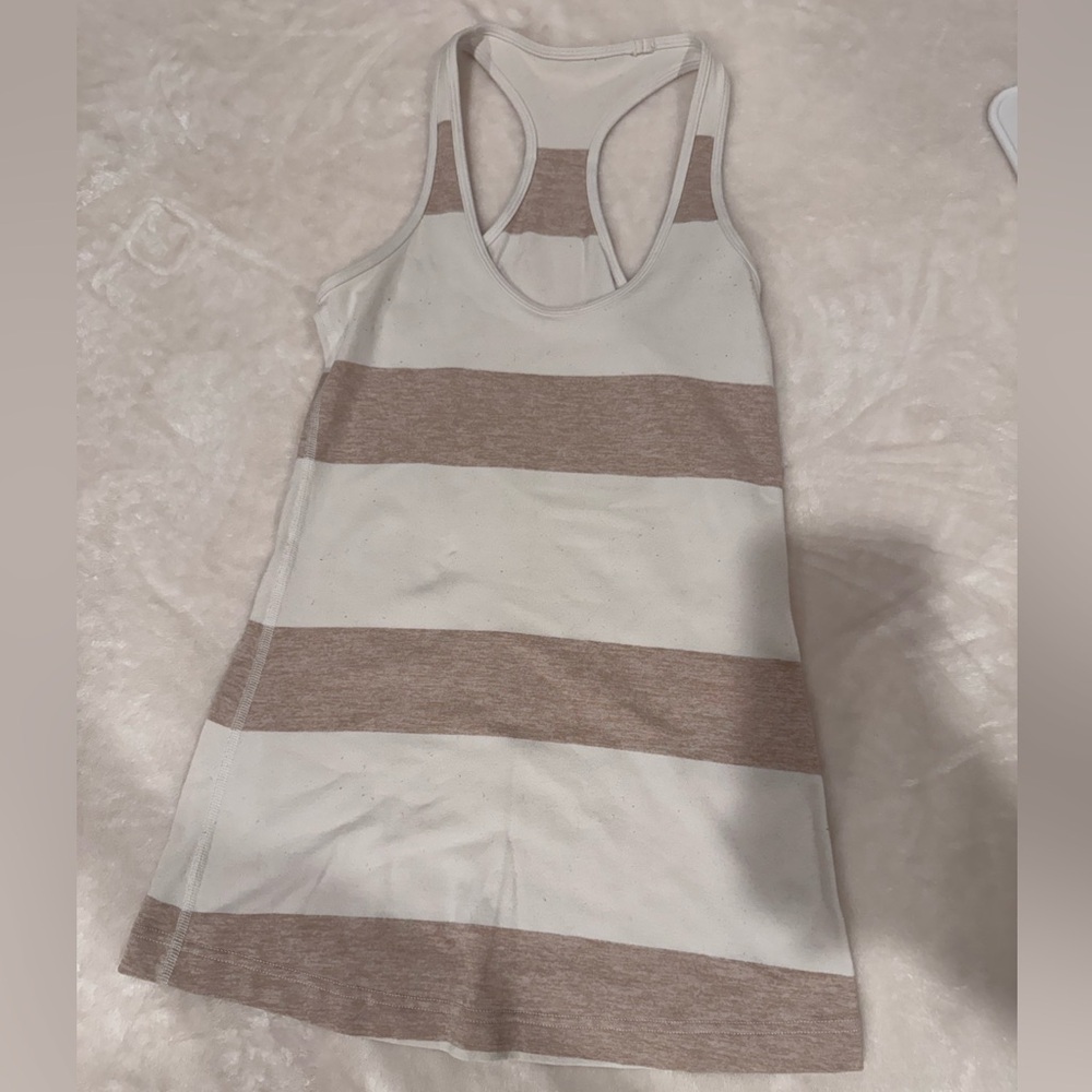 Lululemon Racerback Striped Size 4-6